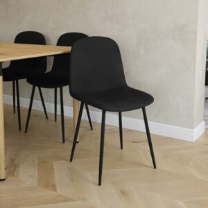 כיסא לפינת אוכל מרופד דגם טורינו במגוון צבעים לבחירה