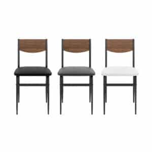 כיסא פינת אוכל מרופד דגם מאטיס-צבעים לבחירה