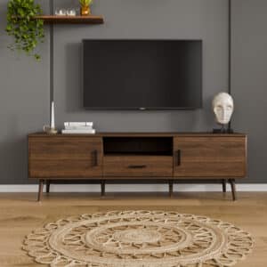 מזנון טלוויזיה בעיצוב מודרני קלאסי דגם סידני 160 ס”מ